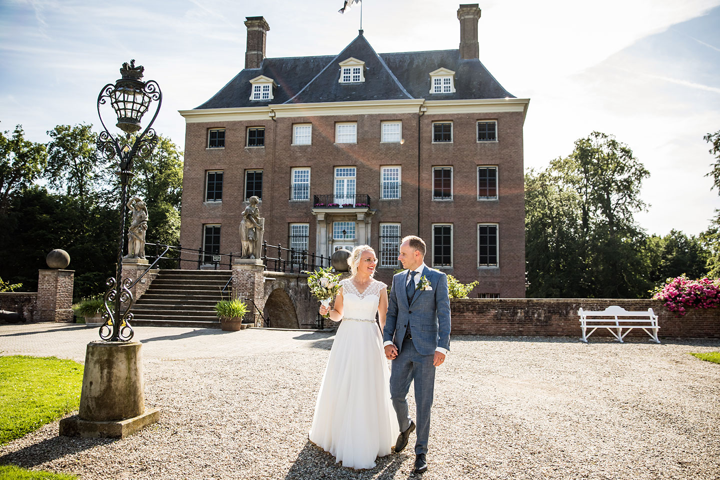 Trouwfotografie bij Buitenplaats Amerongen